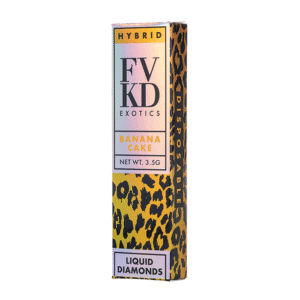 FVKD Exotics Liquid Diamonds Banana Cake 3.5G