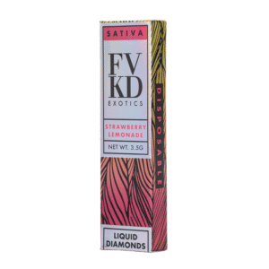 FVKD Exotics Liquid Diamonds Strawberry Lemonade 3.5G